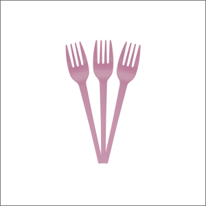 Garfo Sobremesa ROSA